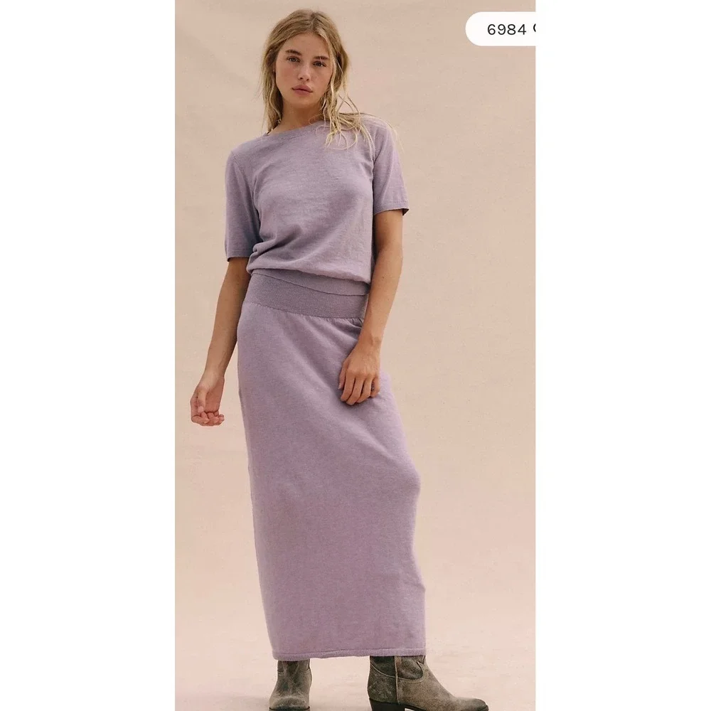 Free People Isabella Sweater Skirt Set XS NWOT Never Worn
